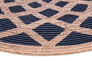 Baskılı Motifli Kilim Yıkanabilir Makine Dokuma JÜT BASKILI 058