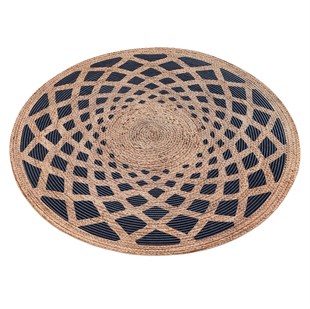 Baskılı Motifli Kilim Yıkanabilir Makine Dokuma JÜT BASKILI 058