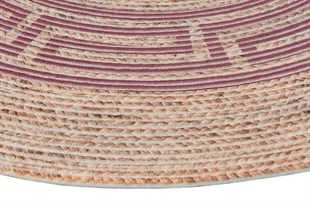 Baskılı Motifli Kilim Yıkanabilir Makine Dokuma JÜT BASKILI 060