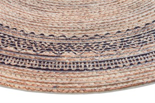 Baskılı Motifli Kilim Yıkanabilir Makine Dokuma JÜT BASKILI 062