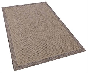 Jüt Kilim Modern Makine Dokuma Yıkanabilir Halı 9509