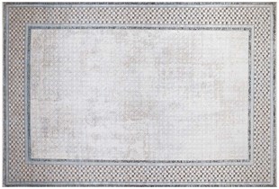 Makine Halısı Modern Desenli Kuvars Serisi Bej Da12B