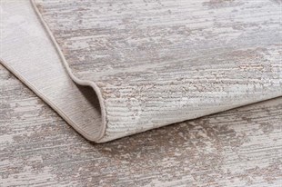 Makine Halısı Modern Desenli Kuvars Serisi Bej Eg16a