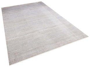 Makine Halısı Modern Desenli Kuvars Serisi Bej Eg72a