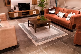 Yıkanabilir Halı Makine Dokuma Mavera Serisi Mavera 212 Bej