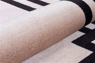 Yıkanabilir Halı Makine Dokuma Mavera Serisi Bej 