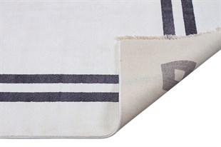 Yıkanabilir Halı Makine Dokuma Mavera Serisi Krem Gri 