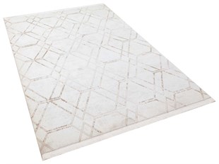 Modern Desenli Makine Dokuma Halı Kahve Naz02 Kahve