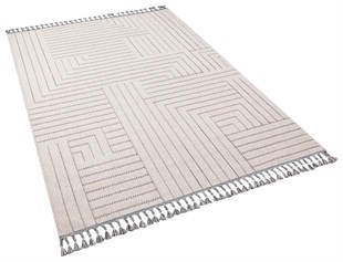 İskandinav Tarzı Modern Halı Makine Dokuma Oslo Serisi Gri Oslo19670 Gri