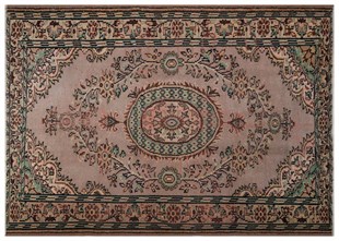 El Dokuma %100 Yün Türk Vintage Halı Yerli Üretim Ölçü;180x254