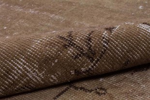 El Dokuma %100 Yün Türk Vintage Halı Yerli Üretim Ölçü;169x237