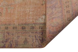 El Dokuma %100 Yün Türk Vintage Halı Yerli Üretim Ölçü;166x248