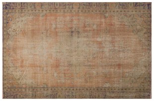 El Dokuma %100 Yün Türk Vintage Halı Yerli Üretim Ölçü;166x248