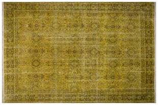 El Dokuma %100 Yün Türk Vintage Halı Yerli Üretim Ölçü;200x300