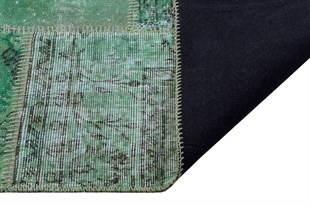 Modern El Dokuma Patchwork Halı Renkli Ölçü;250 x 300