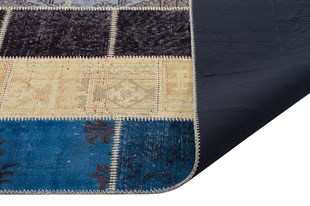 Modern El Dokuma Patchwork Halı Renkli 4 m2 Ölçü;170 x 240