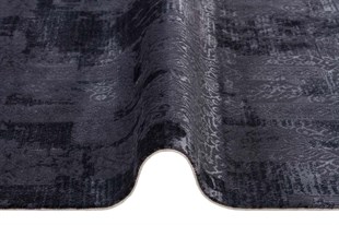 Piero Serisi Modern Makine Dokum Halı Yerli Üretim Antrasit Gri Piero21323 Antrasit