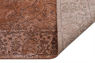 El Dokuma %100 Yün Türk Vintage Halı Yerli Üretim Ölçü;170x263