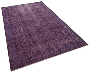 El Dokuma %100 Yün Türk Vintage Halı Yerli Üretim Ölçü;165x260
