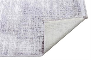 Modern Makine Dokuma Halı Poem Serisi PoemPm01 Gri