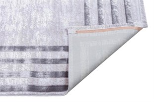 Modern Makine Dokuma Halı Poem Serisi PoemPm04 Gri