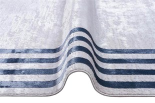 Modern Makine Dokuma Halı Poem Serisi PoemPm04 Mavi