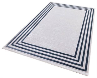 Modern Makine Dokuma Halı Poem Serisi PoemPm04 Mavi