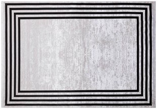 Modern Makine Dokuma Halı Poem Serisi PoemPm04 Siyah