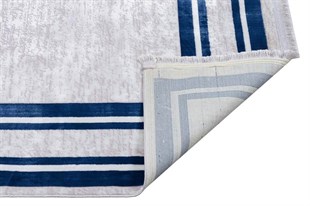 Modern Makine Dokuma Halı Poem Serisi PoemPm05 Mavi