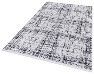 Modern Makine Dokuma Halı Poem Serisi PoemPm07 Siyah