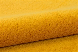 Sarı Renk Halı Yıkanabilir Antibakteriyel Shaggy