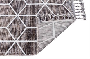 İskandinav Desenli Modern Makine Dokuma Halı Rio Antrasit Gri 19430 Gri