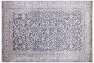 Modern Makine Halısı Yumuşak Yıkanabilir Riva Serisi 8712 GRİ