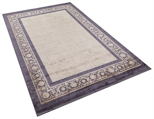 Modern Makine Halısı Yumuşak Yıkanabilir Riva Serisi Riva 8714 Gri/Kahvrengi