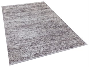 Modern Makine Halısı Yumuşak Yıkanabilir Riva Serisi 8717 GRİ/ANTRASİT