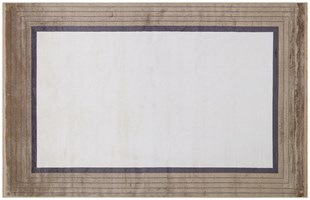 Modern Makine Halısı Yumuşak Yıkanabilir Riva Serisi Riva 8727 Kahverengi