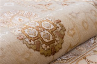 %100 Yün Halı Klasik El Dokuma Koleksiyonu HAS.325 IVORY/IVOR