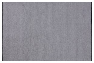 Tamamen Organik Yıkanabilir Halı Kaymaz Tabanlı Antialerjik Pamuk Saltanat_Yeni_Gri