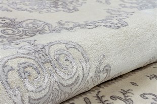 Yün Halı Avangart El Dokuma Halı SAN DIEGO T.10 BeyaZ