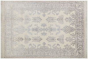 Yün Halı Avangart El Dokuma Halı SAN DIEGO T.12 BeyaZ