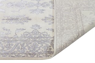 Yün Halı Avangart El Dokuma Halı SAN DIEGO T.12 BeyaZ