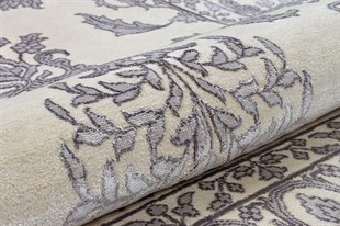 Yün Halı Avangart El Dokuma Halı SAN DIEGO T.12 BeyaZ