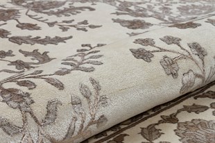 Yün Halı Avangart El Dokuma Halı SAN DIEGO T.16 BeyaZ