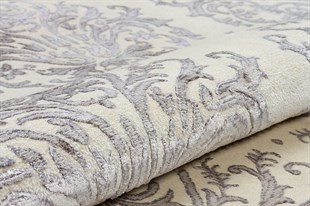 Yün Halı Avangart El Dokuma Halı SAN DIEGO T.18 Beyaz