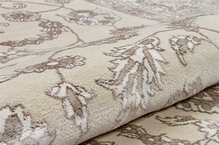 Yün Halı Avangart El Dokuma Halı SAN DIEGO T.19 Beyaz