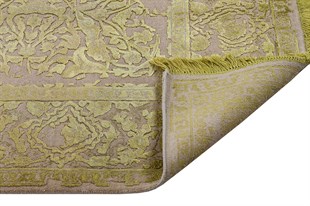 El Dokuma Motifli Yün Halı Sophisticate Serisi SOPHISTICATE MB.301 BGE/GREEN