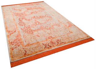 El Dokuma Motifli Yün Halı Sophisticate Serisi SOPHISTICATE MB.301 IVRY/ORNG