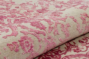 El Dokuma Motifli Yün Halı Sophisticate Serisi SOPHISTICATE MB.309 BIG/ROSE