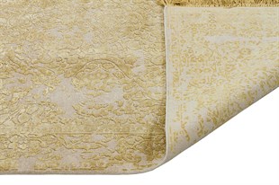 El Dokuma Motifli Yün Halı Sophisticate Serisi SOPHISTICATE WS.2 BEIGE/GOLD