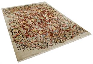 SOPHISTICATE WV-1000 BIG/RED İPEKLİ EL DOKUMA HALI